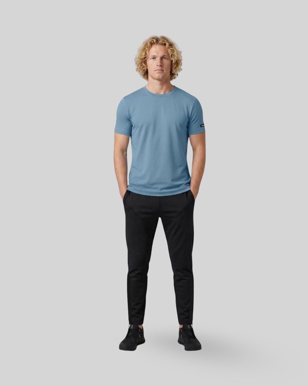 [HYBRID] Classic Tee - Cloud - Tee - Athletifreak | Athletic & Gym Wear, Athleisure