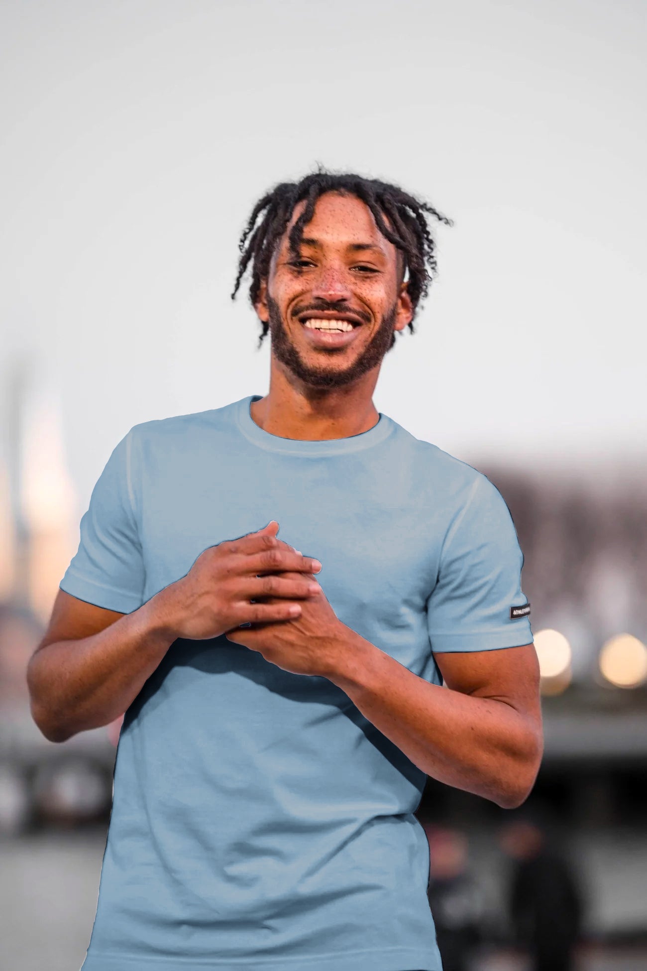 [HYBRID] Classic Tee - Cloud - Tee - Athletifreak | Athletic & Gym Wear, Athleisure