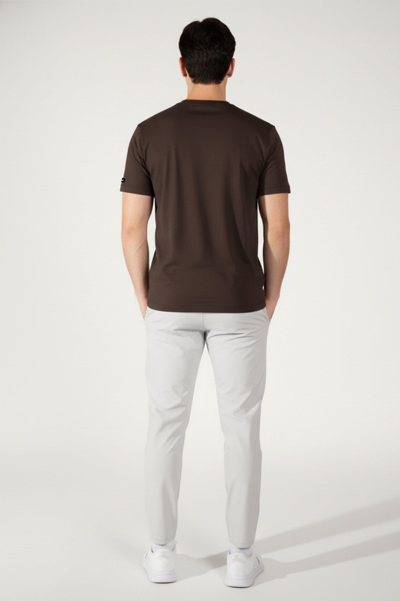 [HYBRID] Classic Tee - Espresso - Tee - Athletifreak | Athletic & Gym Wear, Athleisure