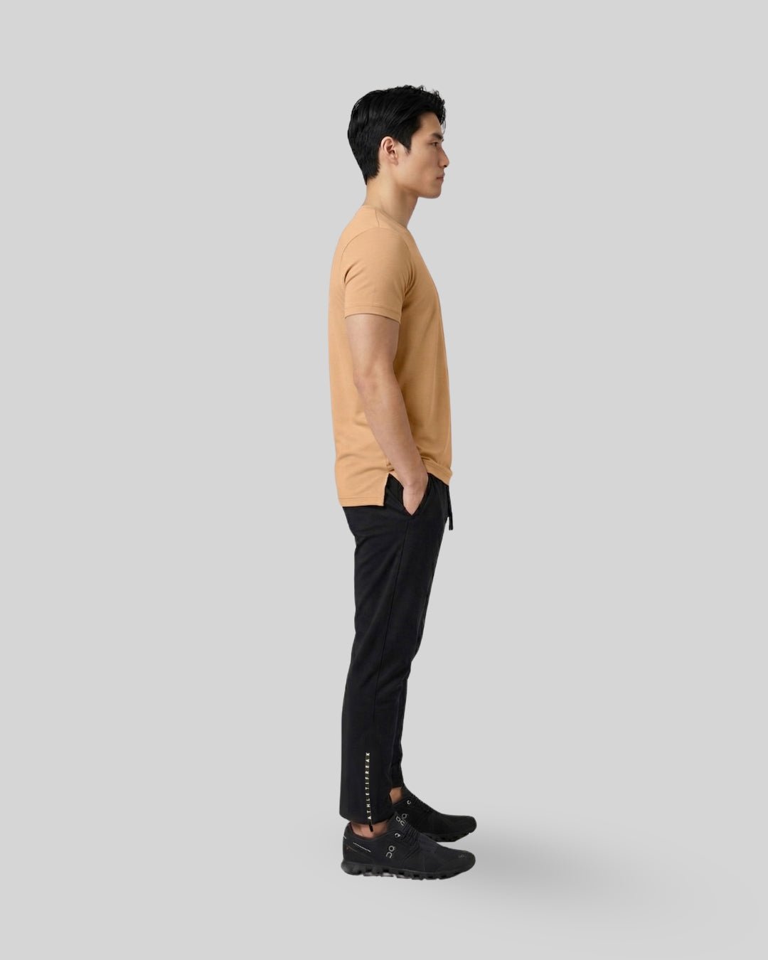 [HYBRID] Classic Tee - Latte - Tee - Athletifreak | Athletic & Gym Wear, Athleisure