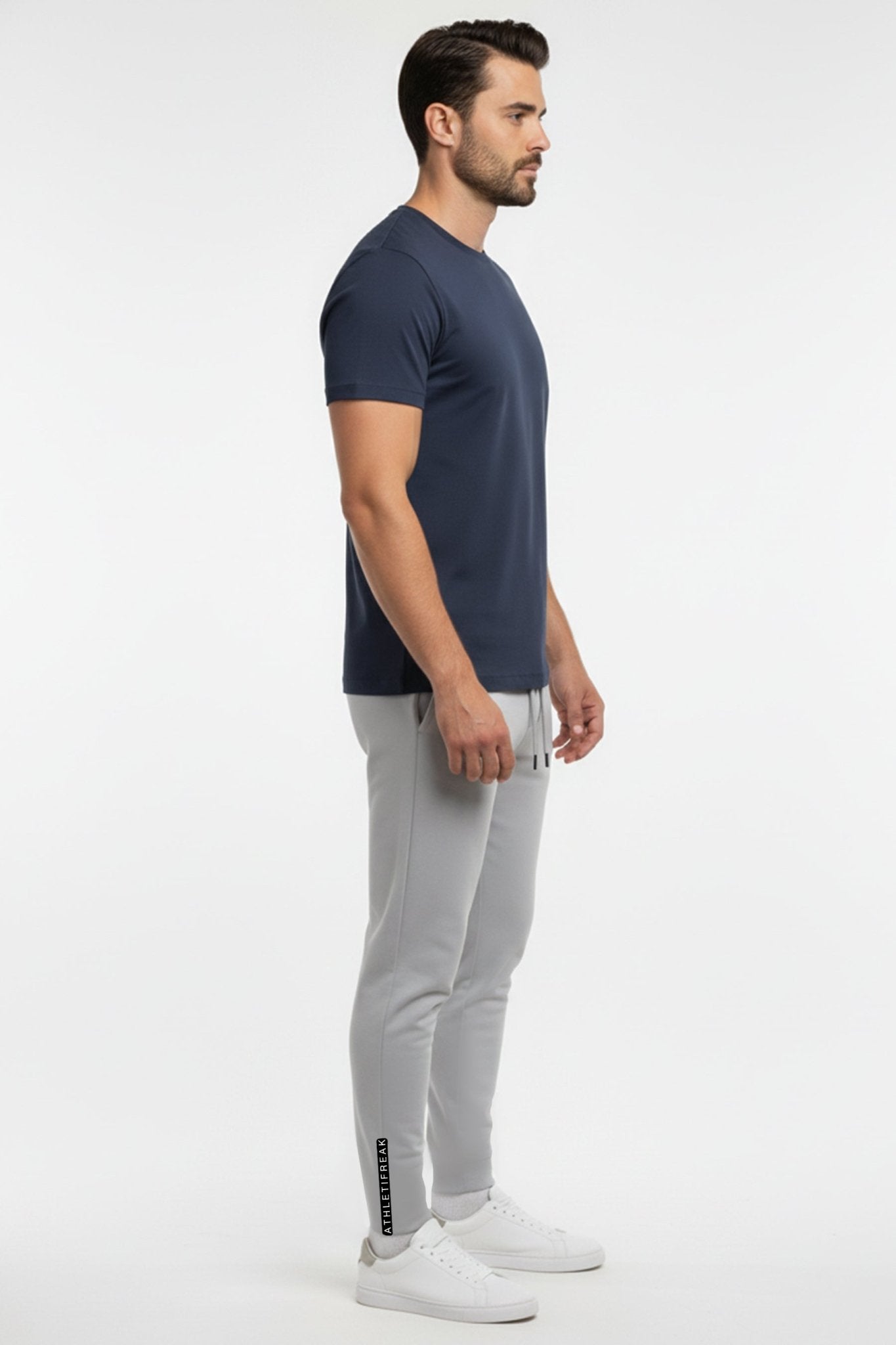 [HYBRID] Classic Tee - Navy - Tee - Athletifreak | Athletic & Gym Wear, Athleisure