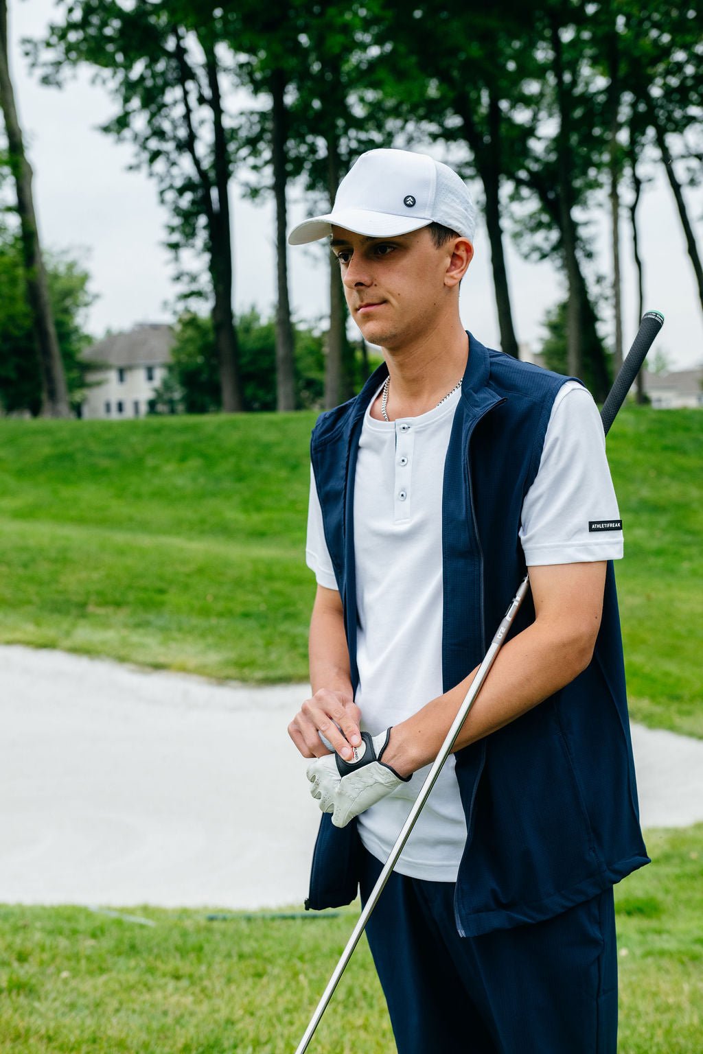 [HYBRID] Henley Cruise - White - Tee - Athletifreak | Athletic & Gym Wear, Athleisure