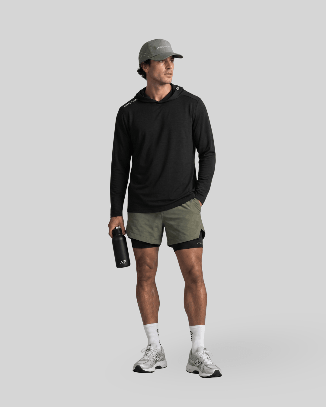 [HYBRID] Tech Hoodie - Black - Hoodie - Athletifreak | Athletic & Gym Wear, Athleisure