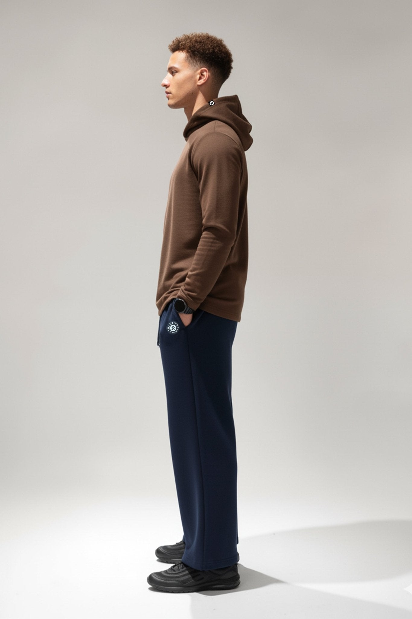 [HYBRID] Tech Hoodie - Espresso - Hoodie - Athletifreak | Athletic & Gym Wear, Athleisure