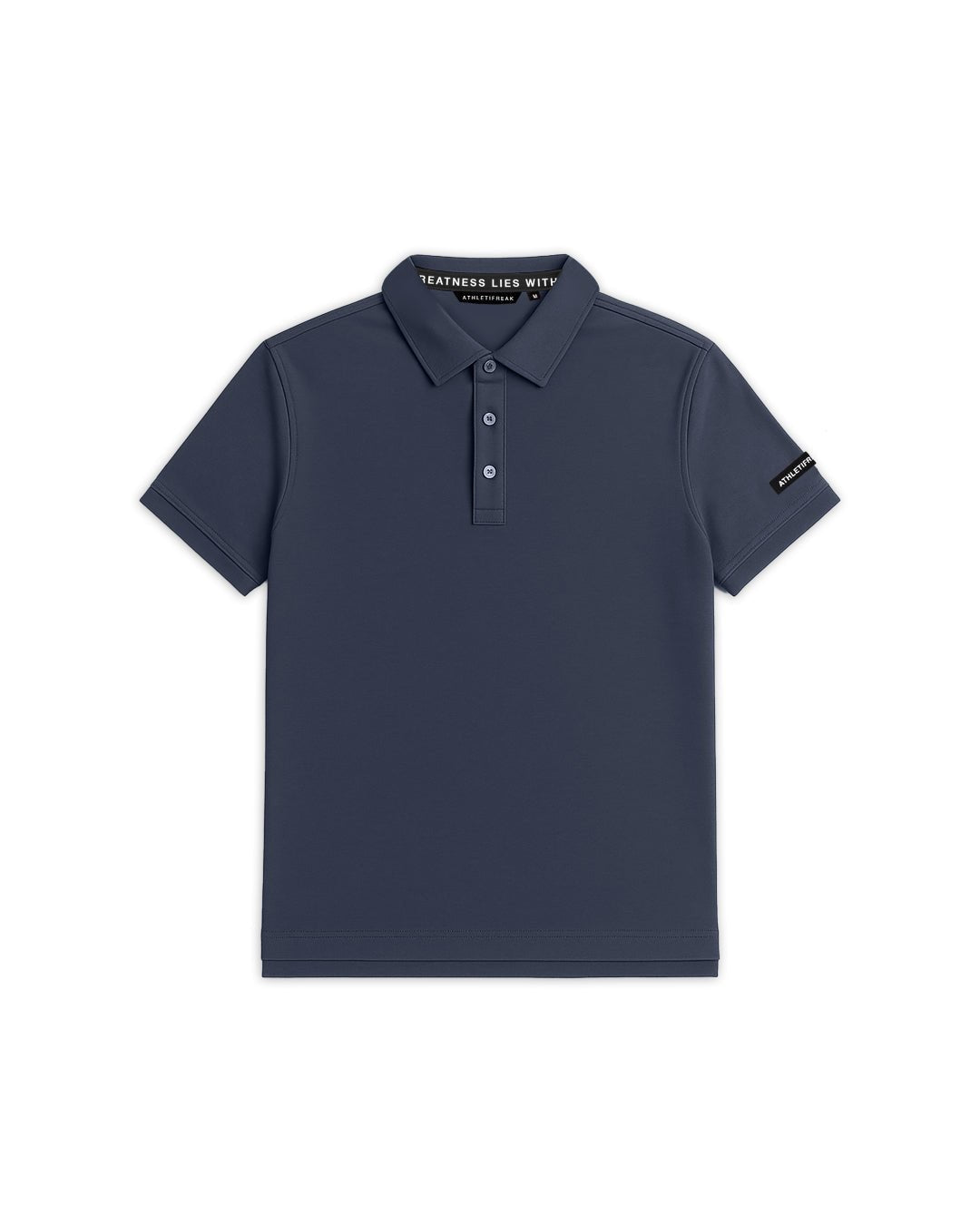 [HYBRID] Tech Polo - Navy - Tee - Athletifreak | Athletic & Gym Wear, Athleisure