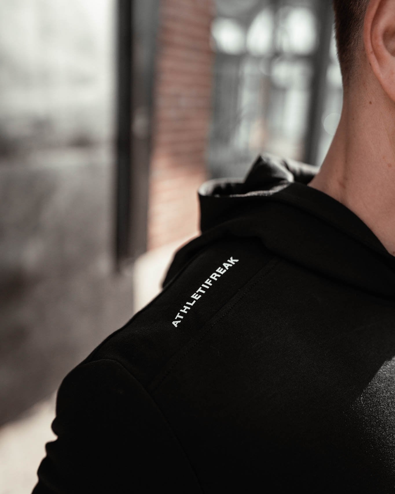 [HYBRID] Tech Hoodie - Black - Hoodie - Athletifreak | Athletic & Gym Wear, Athleisure