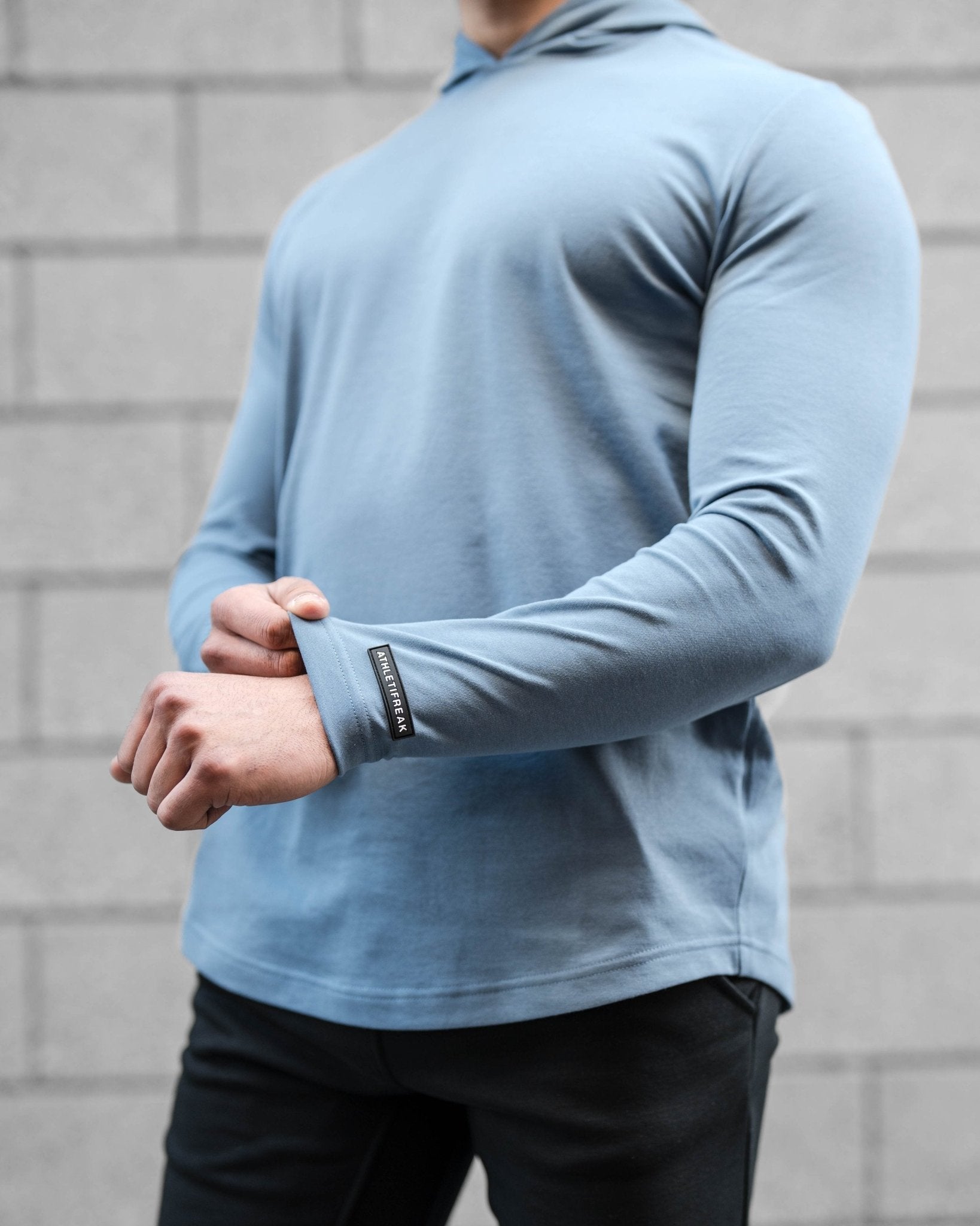 [HYBRID] Tech Hoodie - Cloud - Hoodie - Athletifreak | Athletic & Gym Wear, Athleisure