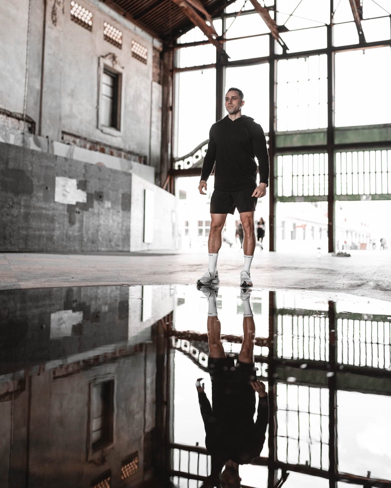 [HYBRID] Tech Hoodie - Black - Hoodie - Athletifreak | Athletic & Gym Wear, Athleisure