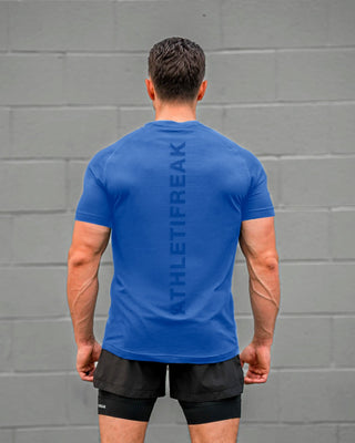 [INFINITECH] Logo Training Tee - Azul - Tee - Athletifreak | Athletic & Gym Wear, Athleisure