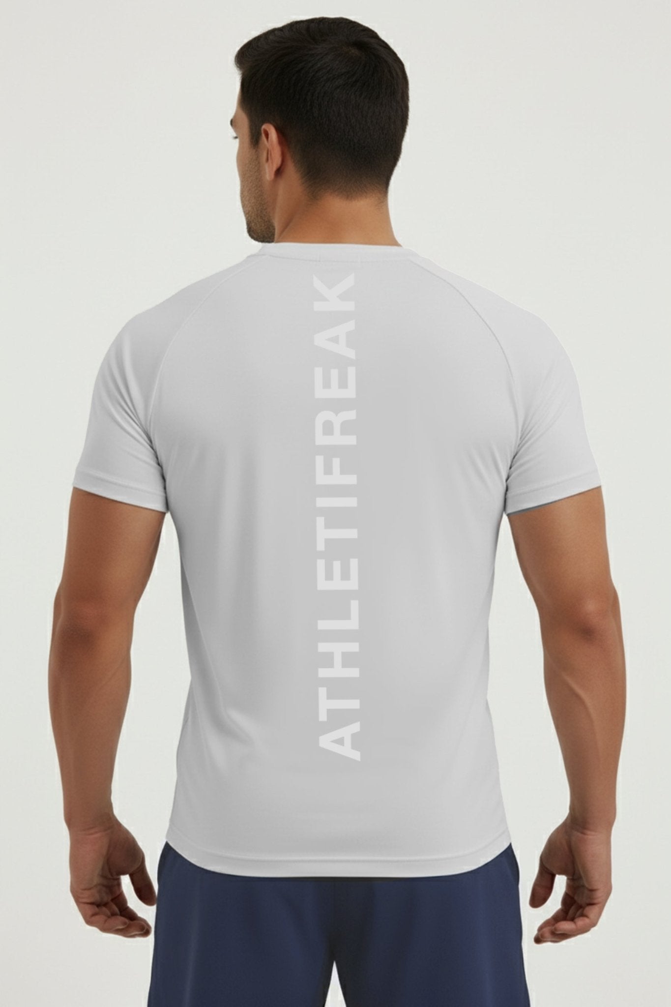 [INFINITECH] Logo Training Tee - Fog - Tee - Athletifreak | Athletic & Gym Wear, Athleisure