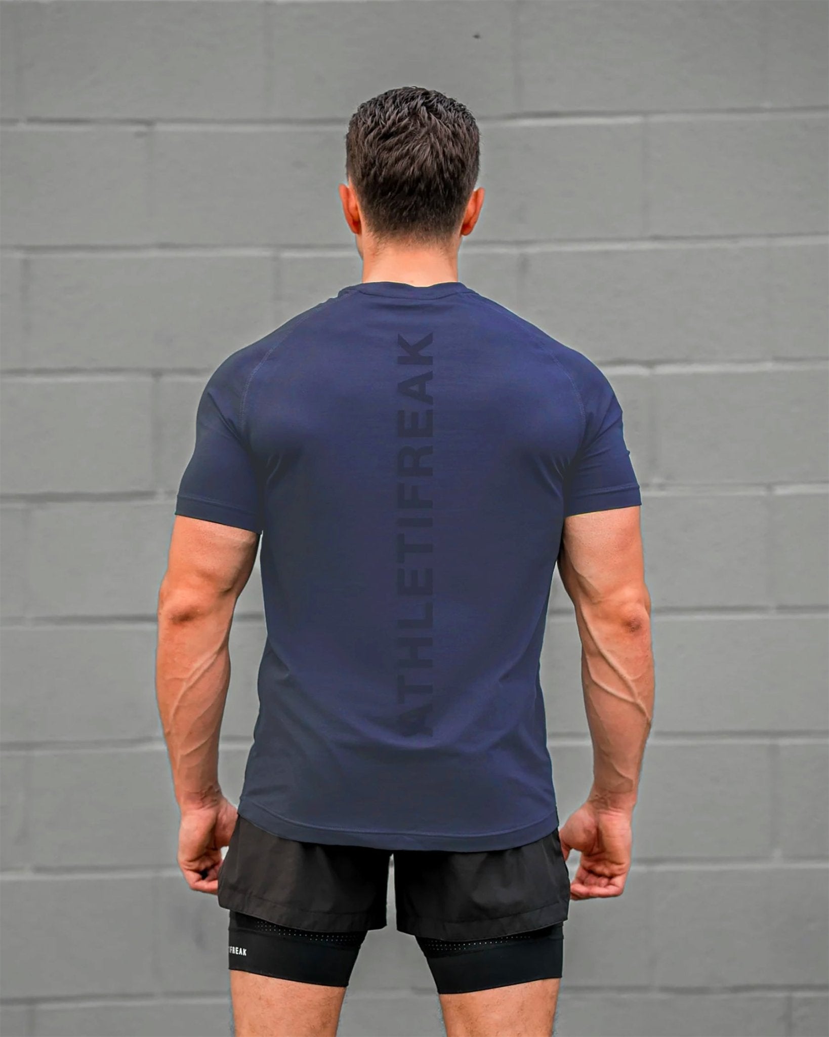 [INFINITECH] Logo Training Tee - Midnight - Tee - Athletifreak | Athletic & Gym Wear, Athleisure