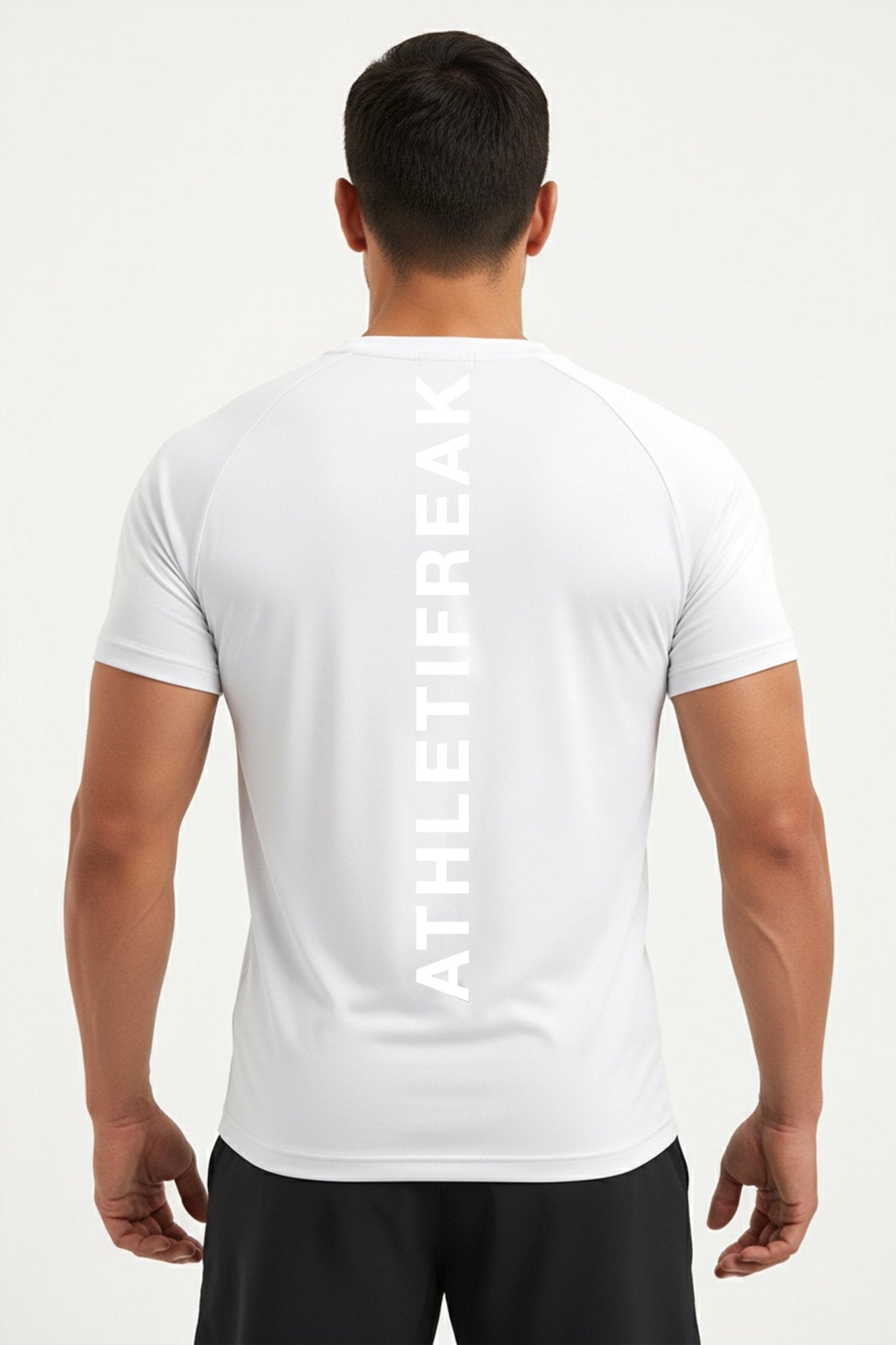 [INFINITECH] Logo Training Tee - White - Tee - Athletifreak | Athletic & Gym Wear, Athleisure