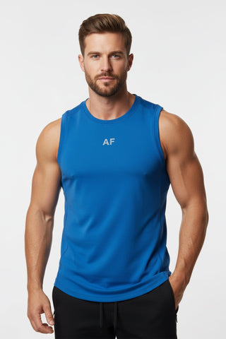 [INFINITECH] Muscle Tank - Azul - Tank - Athletifreak | Athletic & Gym Wear, Athleisure