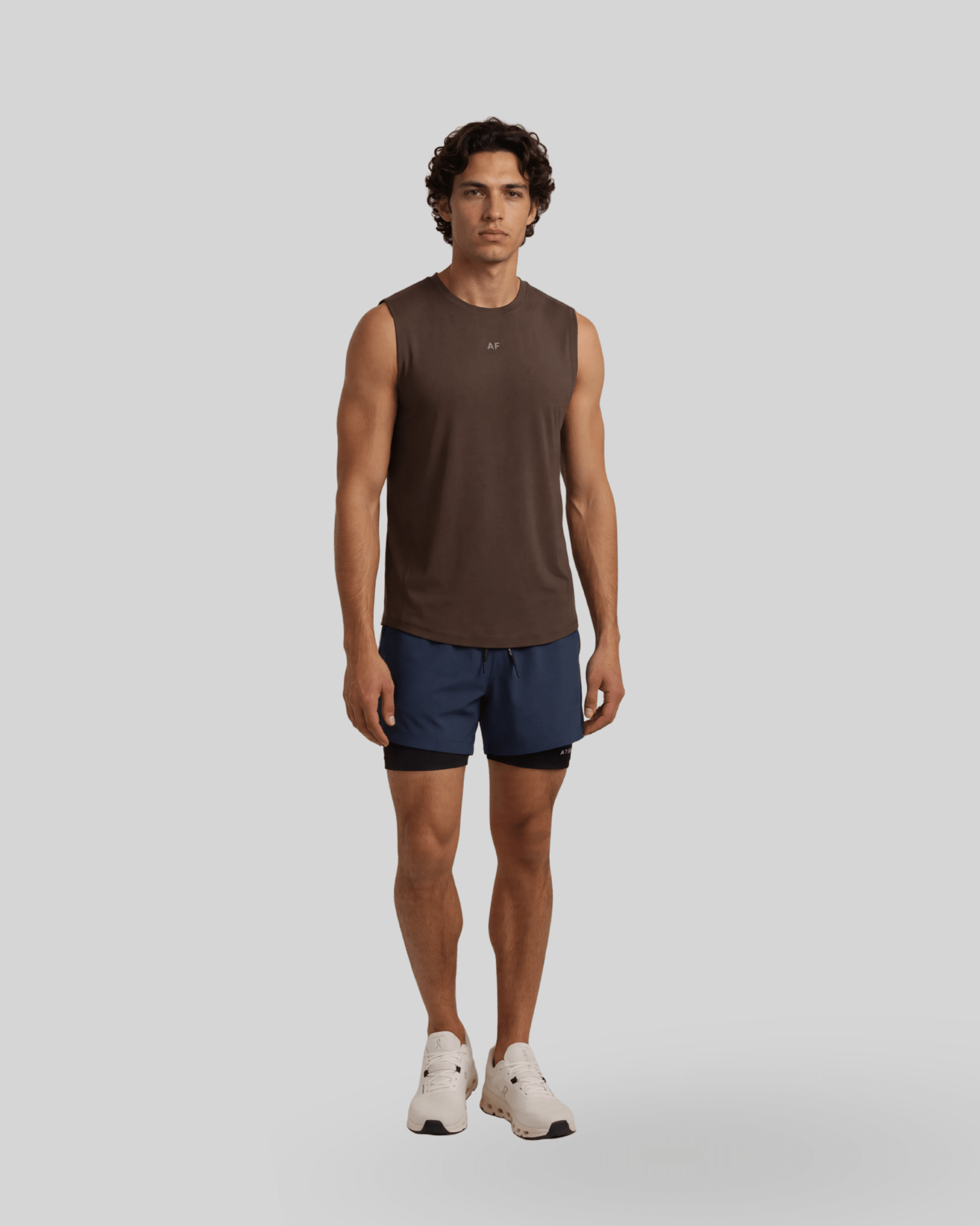 [INFINITECH] Muscle Tank - Espresso - Tank - Athletifreak | Athletic & Gym Wear, Athleisure