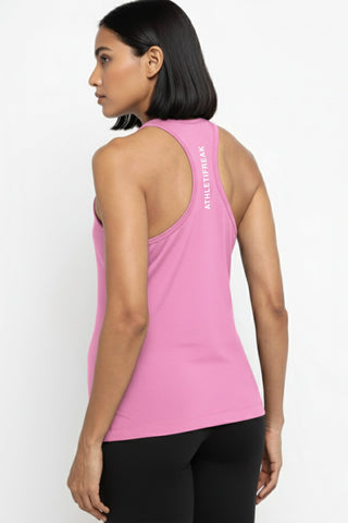 [INFINITECH] POWHERFUL Racerback Tank - Blush - Tank - Athletifreak | Athletic & Gym Wear, Athleisure