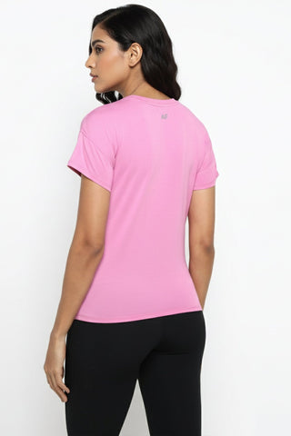 [INFINITECH] POWHERFUL Training Tee - Blush - Tee - Athletifreak | Athletic & Gym Wear, Athleisure