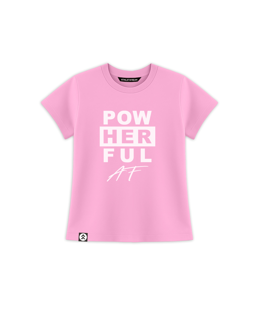 [INFINITECH] POWHERFUL Training Tee - Blush - Tee - Athletifreak | Athletic & Gym Wear, Athleisure
