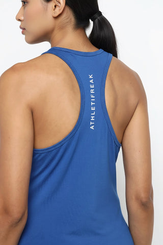 [INFINITECH] Racerback Tank - Azul - Tank - Athletifreak | Athletic & Gym Wear, Athleisure