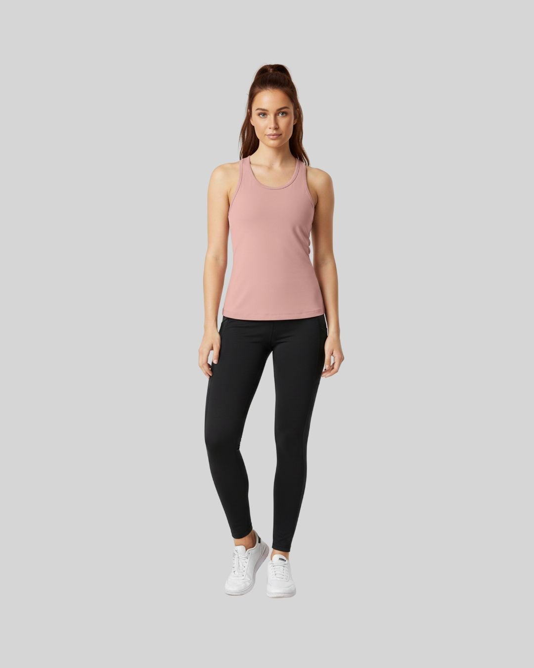 [INFINITECH] Racerback Tank - Rose - Tank - Athletifreak | Athletic & Gym Wear, Athleisure