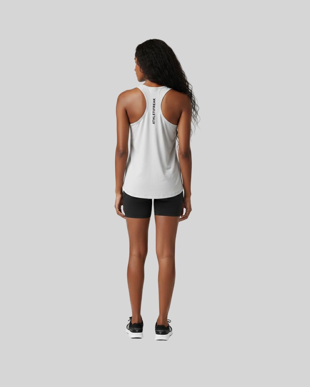 [INFINITECH] Racerback Tank - White - Tank - Athletifreak | Athletic & Gym Wear, Athleisure