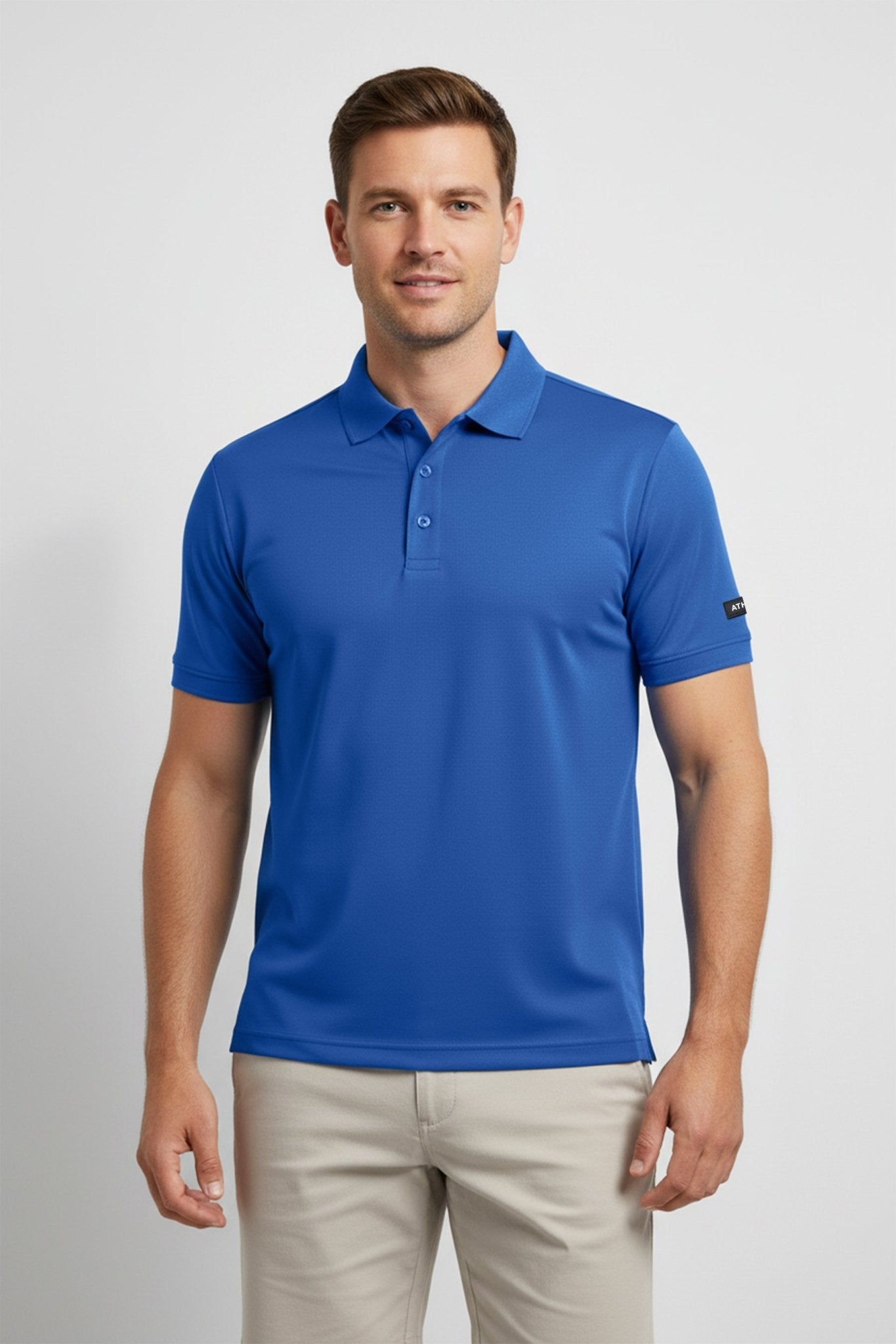 [INFINITECH] TECH POLO - Azul - Tee - Athletifreak | Athletic & Gym Wear, Athleisure