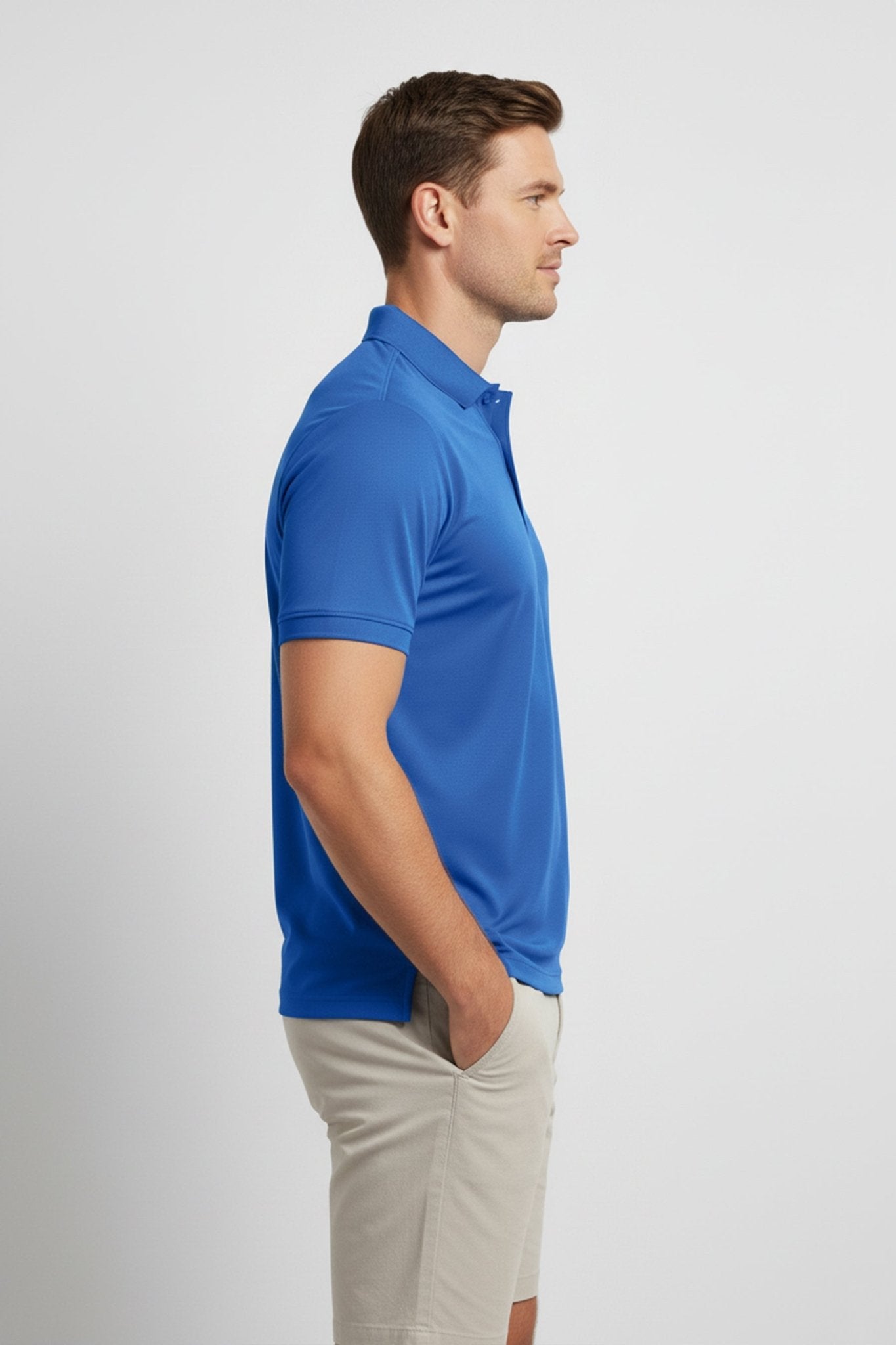 [INFINITECH] TECH POLO - Azul - Tee - Athletifreak | Athletic & Gym Wear, Athleisure