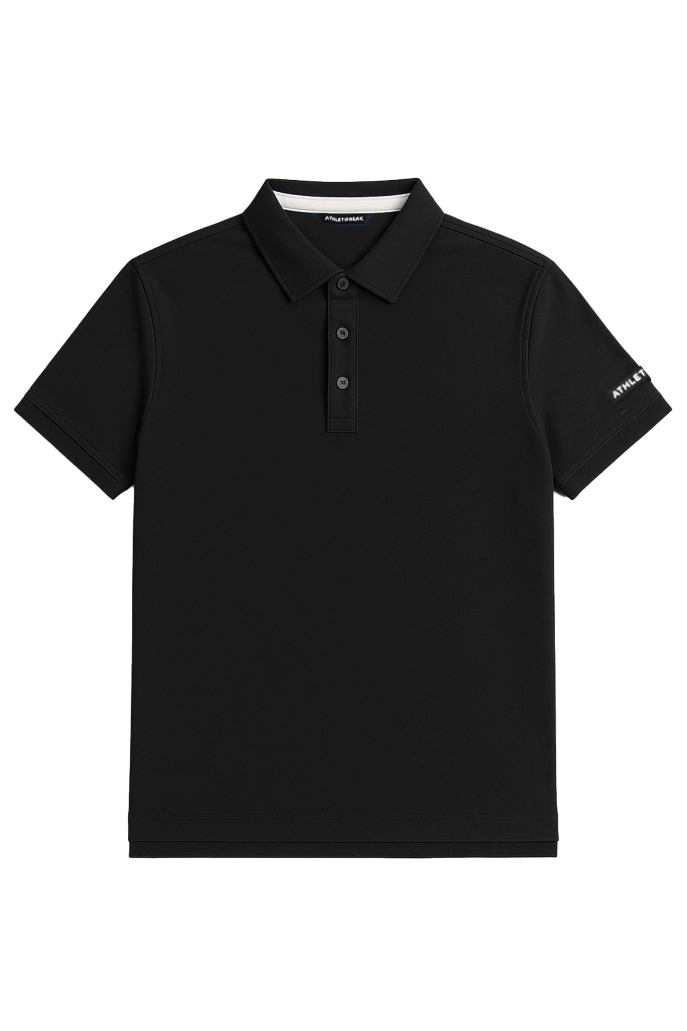 [INFINITECH] TECH POLO - Black - Tee - Athletifreak | Athletic & Gym Wear, Athleisure