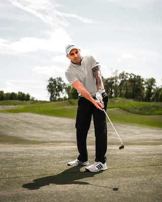 [INFINITECH] TECH POLO - Stone - Tee - Athletifreak | Athletic & Gym Wear, Athleisure