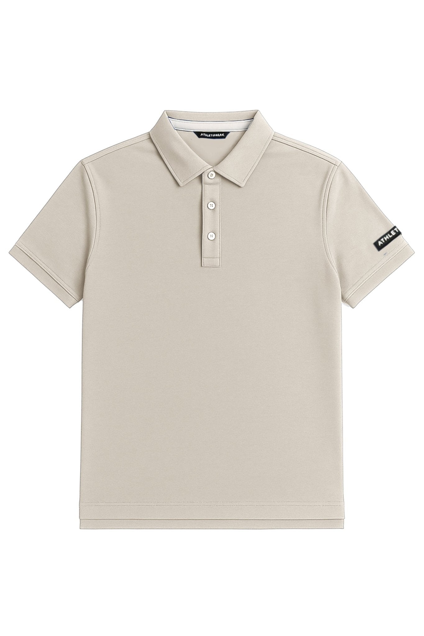 [INFINITECH] TECH POLO - Stone - Tee - Athletifreak | Athletic & Gym Wear, Athleisure