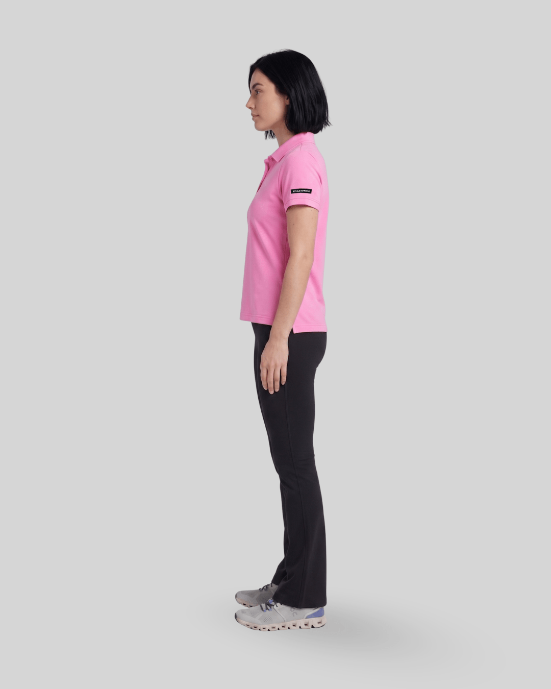 [INFINITECH] Tech Polo Womens - Blush - Polo - Athletifreak | Athletic & Gym Wear, Athleisure