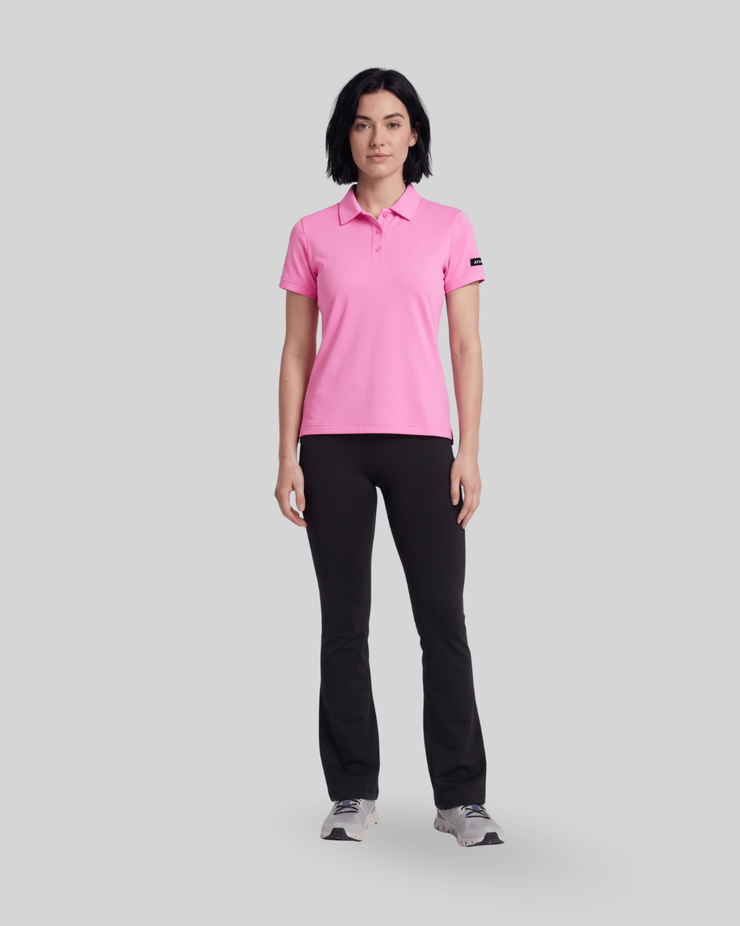 [INFINITECH] Tech Polo Womens - Blush - Polo - Athletifreak | Athletic & Gym Wear, Athleisure