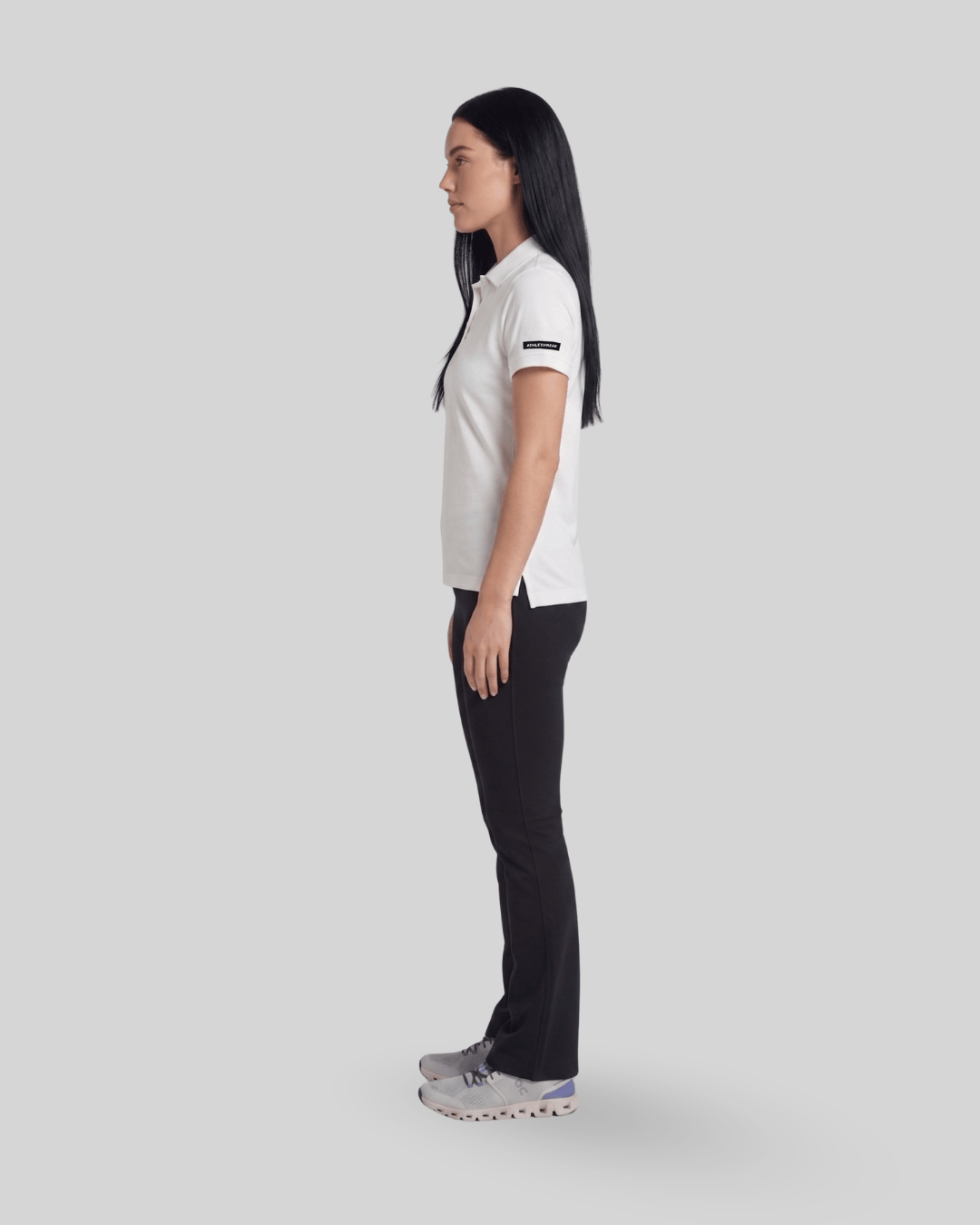 [INFINITECH] Tech Polo Womens - White - Polo - Athletifreak | Athletic & Gym Wear, Athleisure