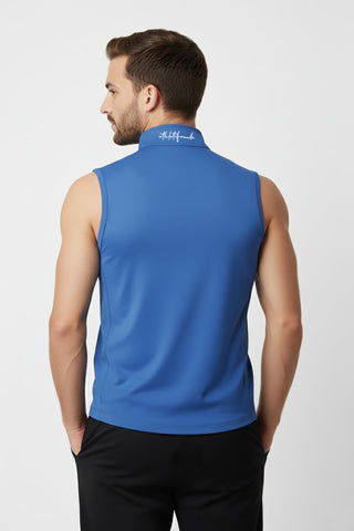 [INFINITECH] TRAINING 1/4 ZIP VEST - Azul - Jacket - Athletifreak | Athletic & Gym Wear, Athleisure