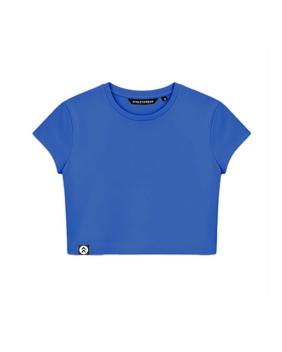 [INFINITECH] Training Crop Tee - Azul - Tee - Athletifreak | Athletic & Gym Wear, Athleisure