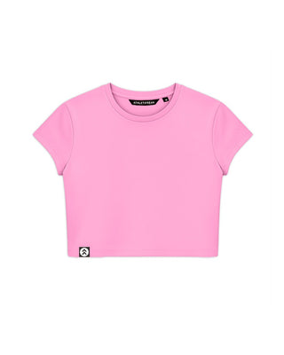 [INFINITECH] Training Crop Tee - Blush - Tee - Athletifreak | Athletic & Gym Wear, Athleisure
