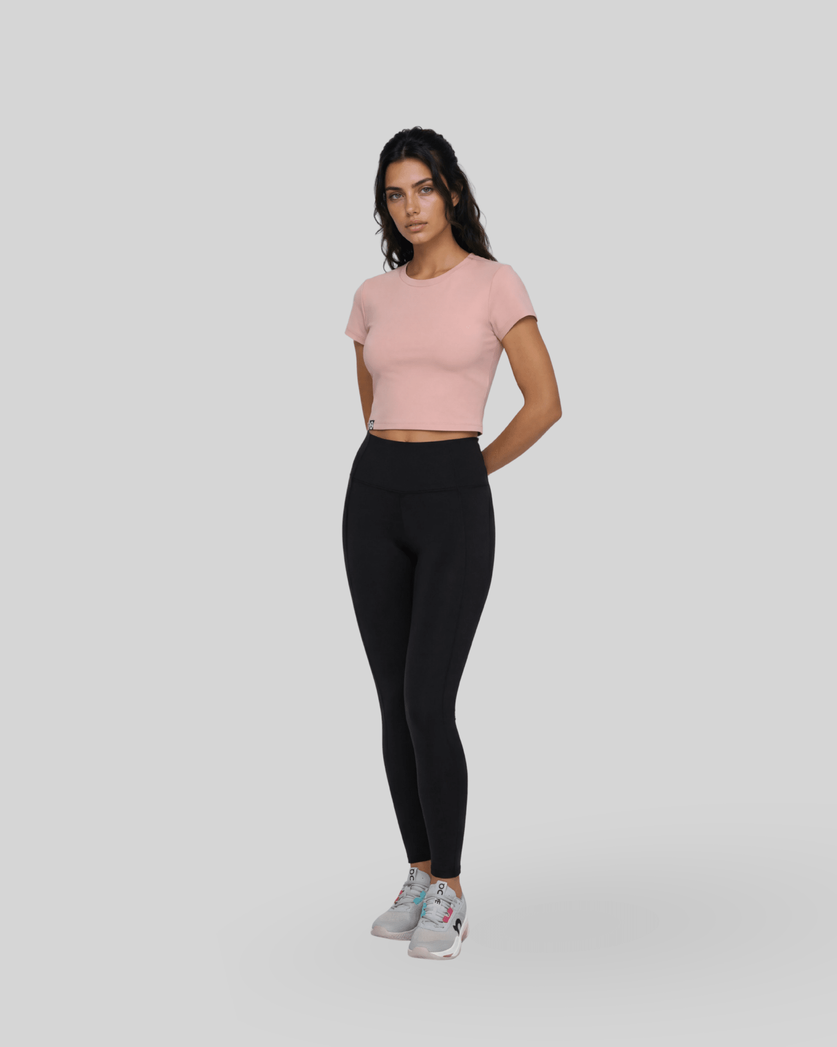 [INFINITECH] Training Crop Tee - Rose - Tee - Athletifreak | Athletic & Gym Wear, Athleisure