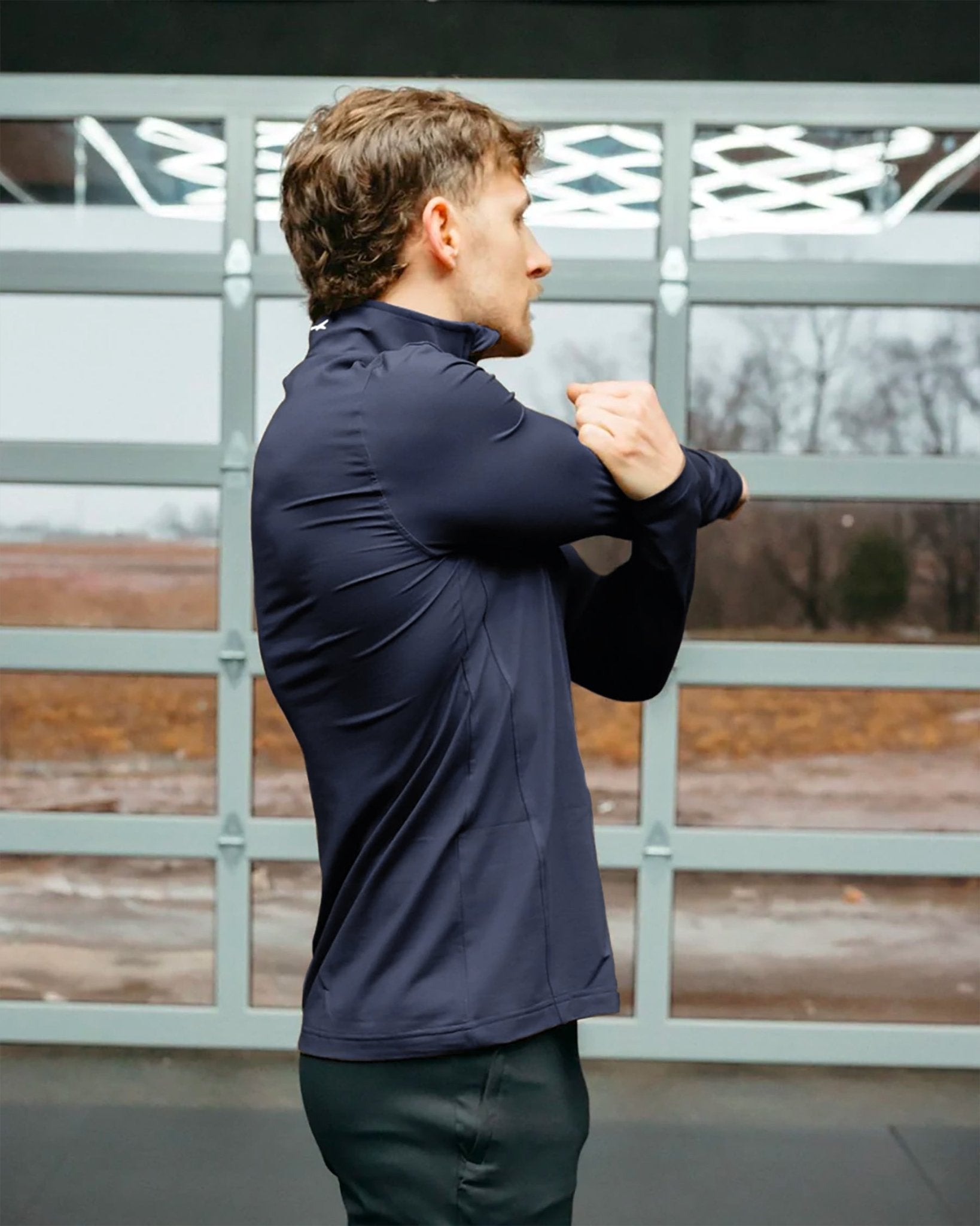 [INFINITECH] Training Half Zip - Midnight - Jacket - Athletifreak | Athletic & Gym Wear, Athleisure