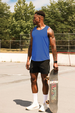 [INFINITECH] Training Tank - Azul - Tank - Athletifreak | Athletic & Gym Wear, Athleisure