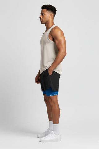 [INFINITECH] Training Tank - Stone - Tank - Athletifreak | Athletic & Gym Wear, Athleisure