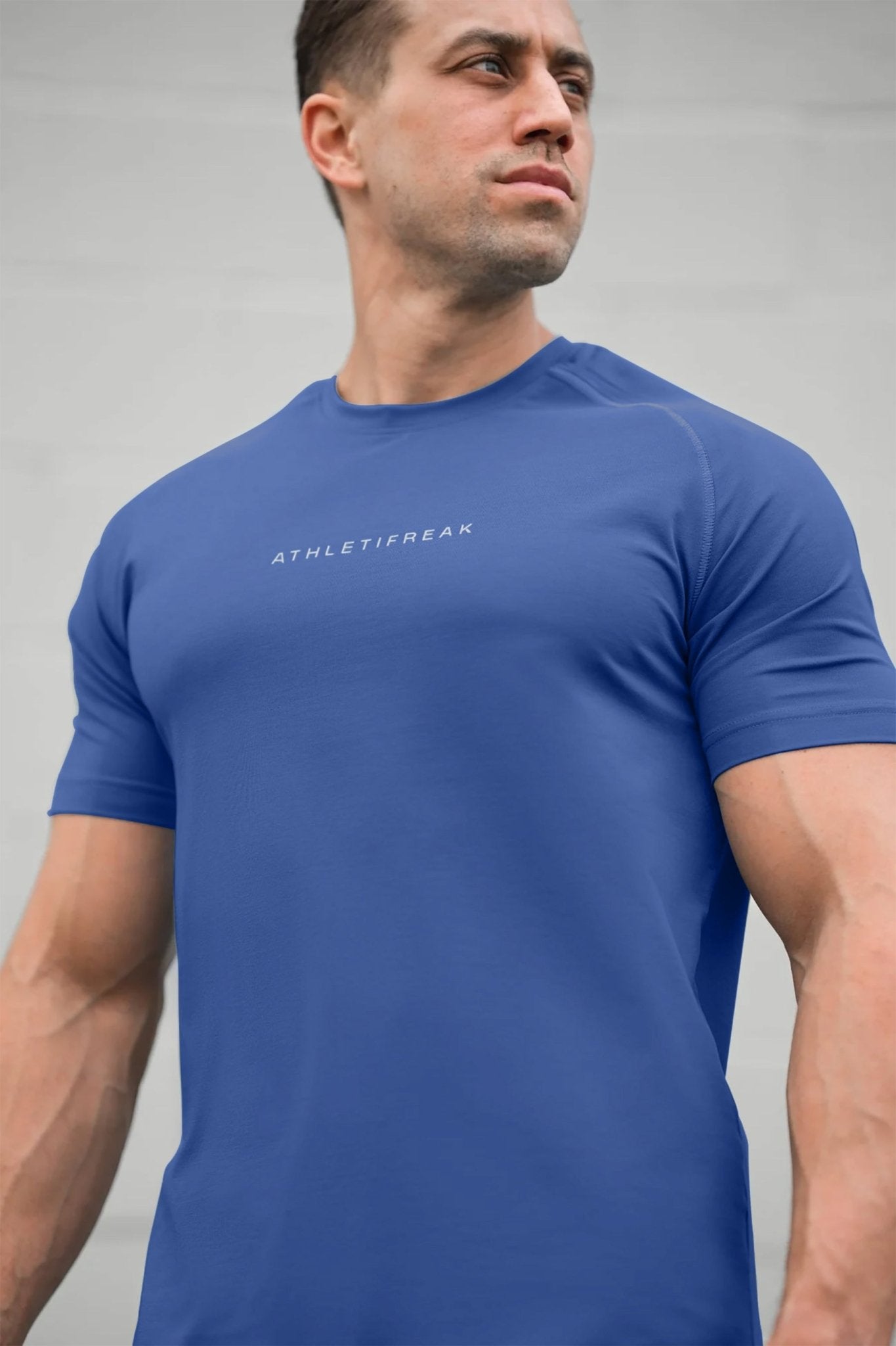 [INFINITECH] Training Tee - Azul - Tee - Athletifreak | Athletic & Gym Wear, Athleisure