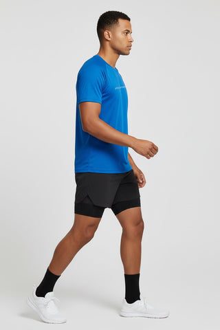 [INFINITECH] Training Tee - Azul - Tee - Athletifreak | Athletic & Gym Wear, Athleisure