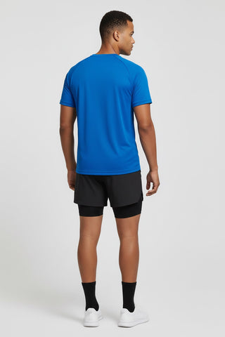 [INFINITECH] Training Tee - Azul - Tee - Athletifreak | Athletic & Gym Wear, Athleisure