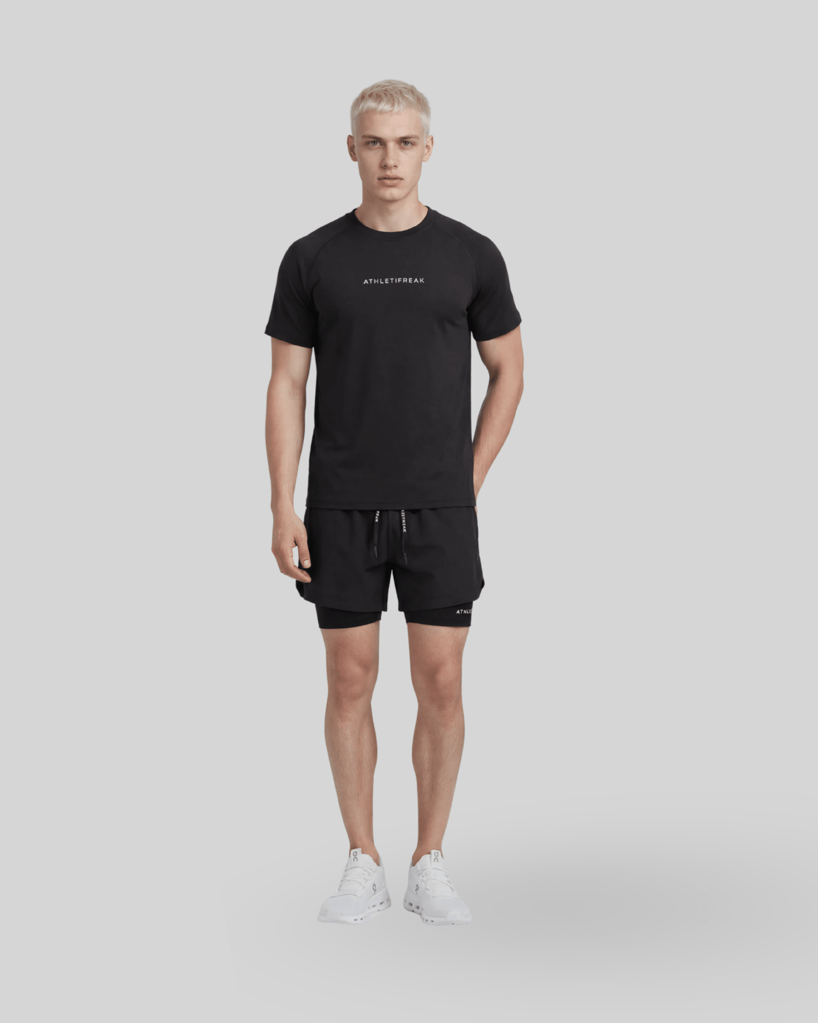 [INFINITECH] Training Tee - Black - Tee - Athletifreak | Athletic & Gym Wear, Athleisure