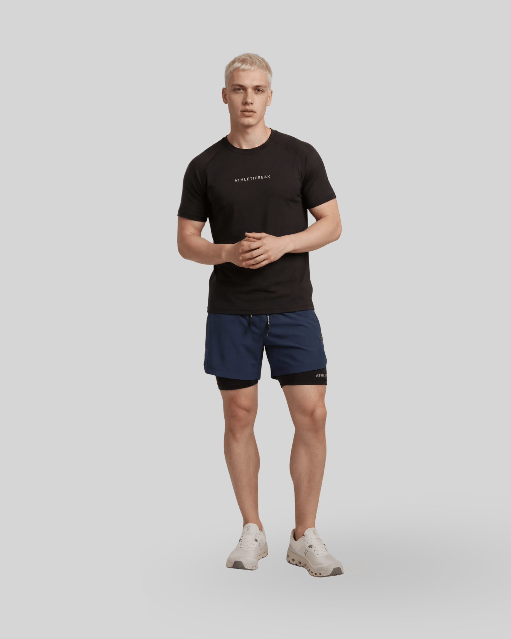 [INFINITECH] Training Tee - Black - Tee - Athletifreak | Athletic & Gym Wear, Athleisure