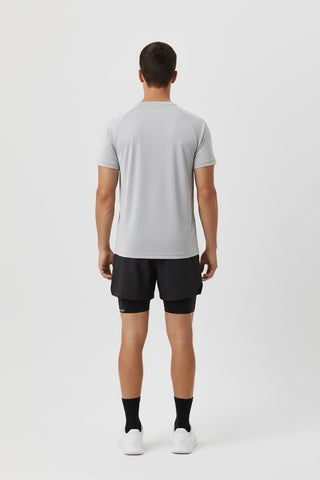 [INFINITECH] Training Tee - Fog - Tee - Athletifreak | Athletic & Gym Wear, Athleisure