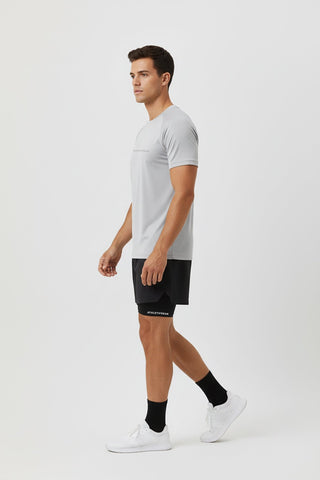[INFINITECH] Training Tee - Fog - Tee - Athletifreak | Athletic & Gym Wear, Athleisure