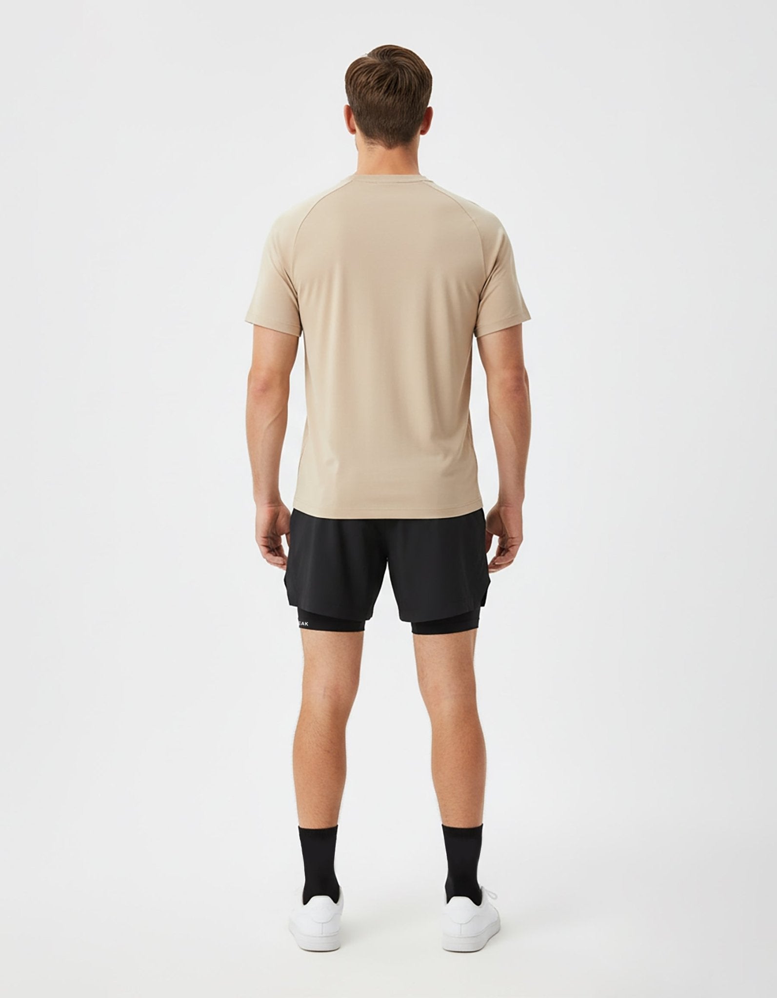 [INFINITECH] Training Tee - Stone - Tee - Athletifreak | Athletic & Gym Wear, Athleisure