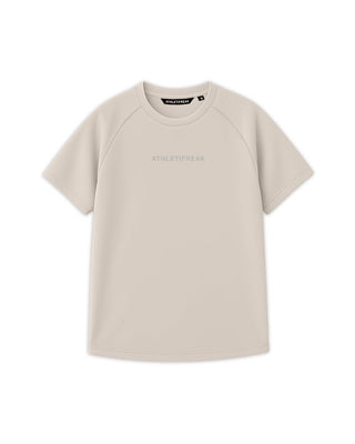 [INFINITECH] Training Tee - Stone - Tee - Athletifreak | Athletic & Gym Wear, Athleisure