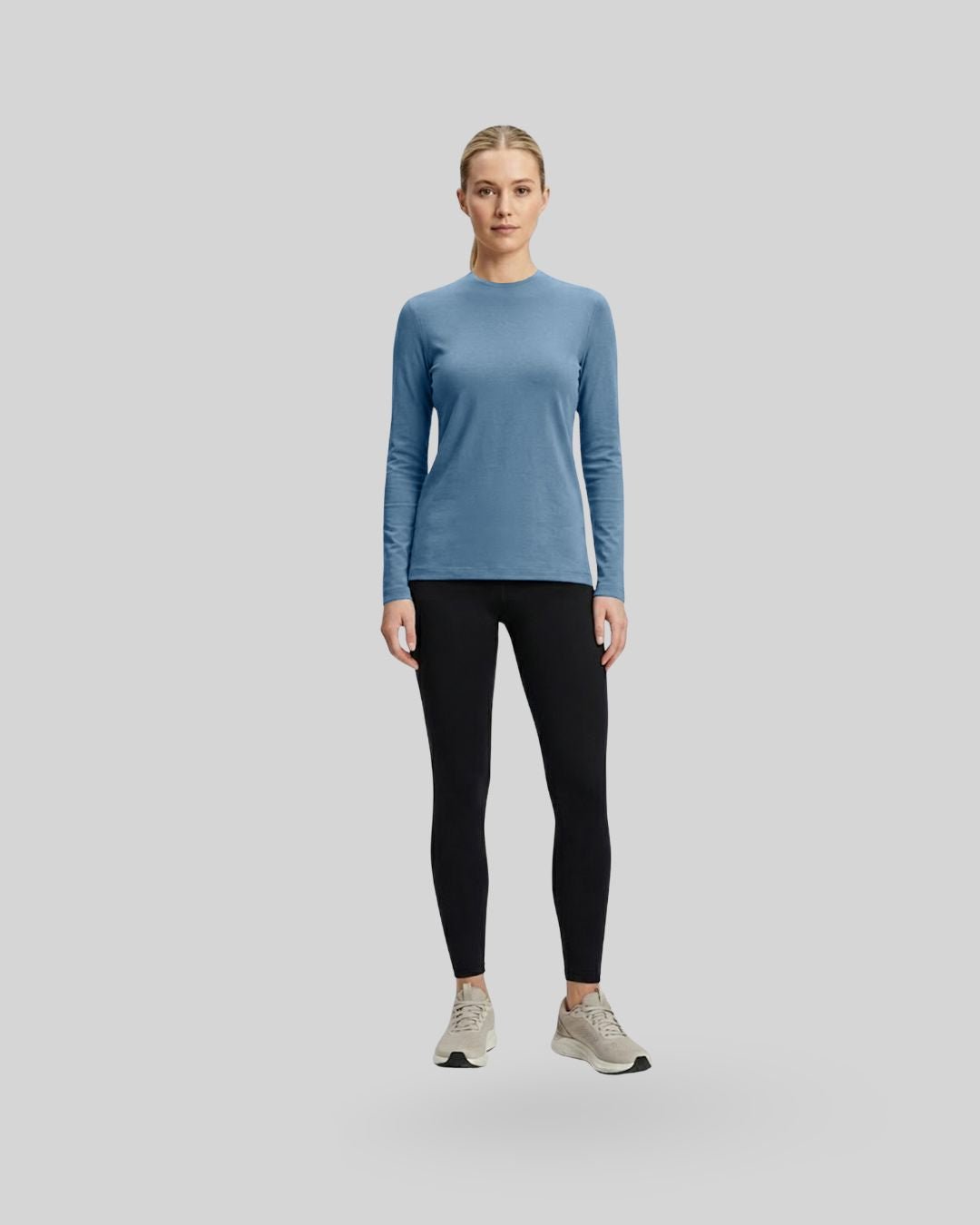 [INFINITECH] Women's Training Long Sleeve - Cloud - Long Sleeve - Athletifreak | Athletic & Gym Wear, Athleisure