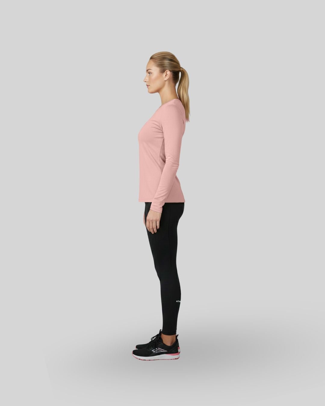[INFINITECH] Womens Training Long Sleeve - Rose - Long Sleeve - Athletifreak | Athletic & Gym Wear, Athleisure
